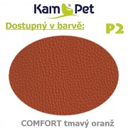 Sedací vak Triangl 120 KamPet Comfort barva P2 tm.oranž