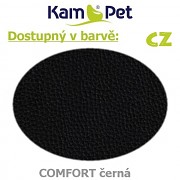 Sedací vak Triangl 120 KamPet Comfort barva CZ černá