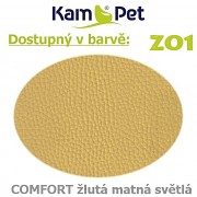Sofa Pet´s 40 KamPet Comfort barva ZO1 žlutá sv.matná Sofa Pet´s 40 KamPet Comfort barva P1 losos Sofa Pet´s 40 KamPet Comfort barva ZO1 žlutá sv.matná