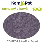 Sofa Pet´s 40 KamPet Comfort barva SA3 stř.šedá Sofa Pet´s 40 KamPet Comfort barva SA4 grafit Sofa Pet´s 40 KamPet Comfort barva SA3 stř.šedá
