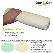 Polohovací váleček Ø15/70cm KamPet MEDIK hydrofobní