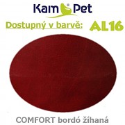 Taburet 48/30 KamPet Comfort barva AL16 bordó žíhaná