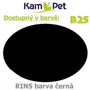 Sedací vak KamPet Praline 60 RINS 2ks+taburet barva B25 černá