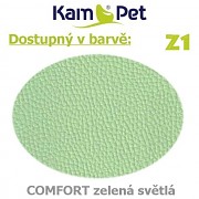 Sada 2x sedací vak Praline 60 Comfort + taburet barva Z1 sv.zelená