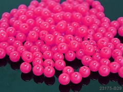 Korálky kuličky 8mm NEON RŮŽOVÉ, bal. 20ks