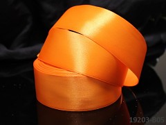 Oranžová stuha atlasová 38mm saténová stužka oranžová