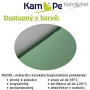 Polohovací vak 110 KamPet MEDIK sv.zelený