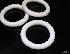 Polystyrénový kroužek věnec výlisek z polystyrénu 10cm, á 1ks