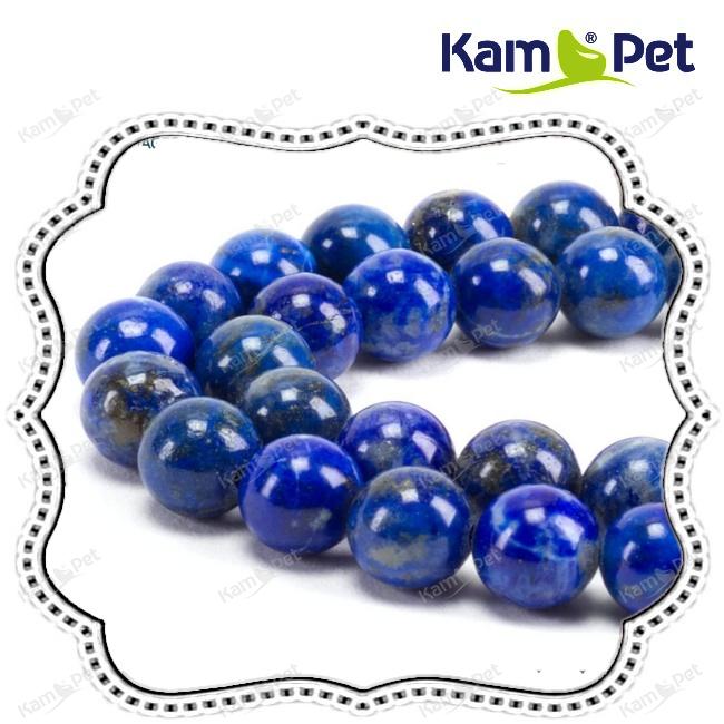 Modrý Lapis lazuli kuličky 4mm přírodní, á 1ks v bal. 5ks