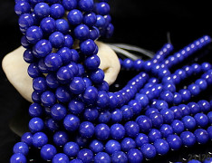 Modrý Lapis lazuli kuličky  10mm přírodní