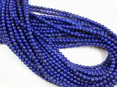Modrý Lapis lazuli  kuličky 4mm, bal. 10ks
