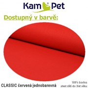 Podložka ovál pro psa vel. 9 KamPet Classic červená