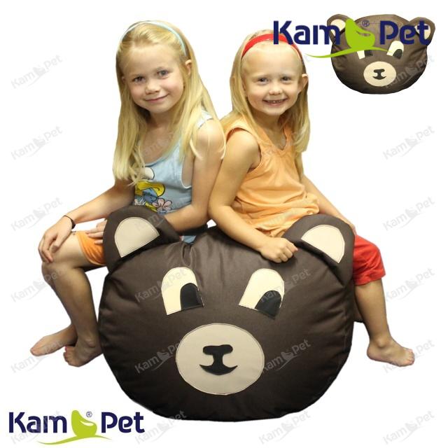MEDVĚD MEDVÍDEK sedací vak pro děti zvířátko ZOO kolekce KamPet