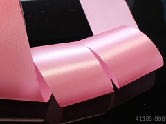 Růžová  stuha atlasová 50mm široká stuha šerpa 5cm růžová