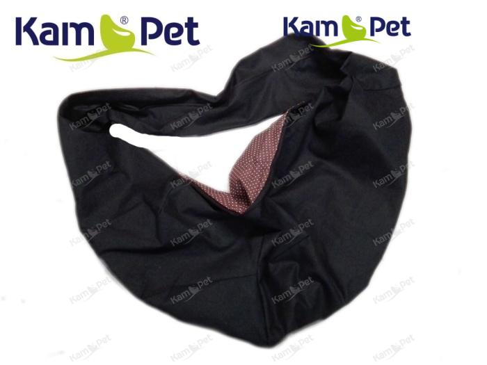 Vak Na Psa Na Noseni Psa Cerny Uvnitr Hnedy Mini Puntik Nakupni