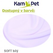 Heboučký polohovací had KamPet Soft délka 2m bílý