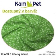 Iglů ZAKRSLÝ KRÁLÍK KamPet Classic zelené lístečky