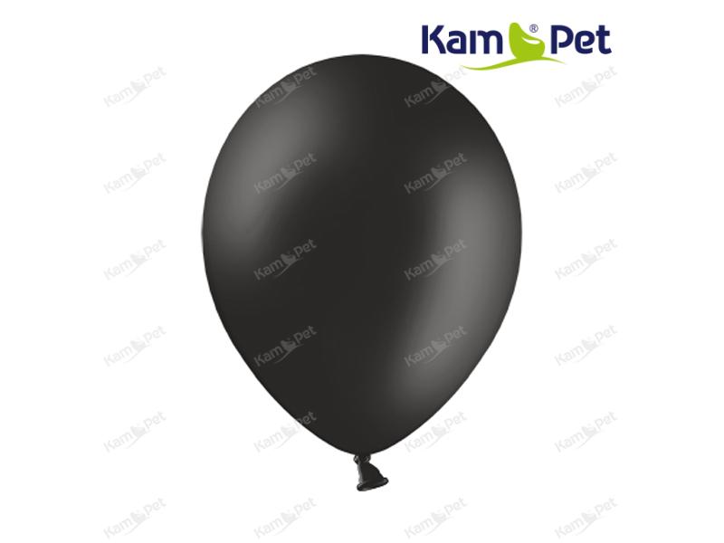 ČERNÝ Nafukovací balónek 27cm pastelový extra pevný