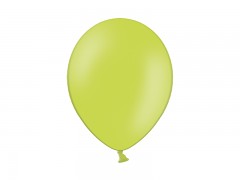 ZELENÝ NEON Nafukovací balónek  27cm pastelový extra pevný