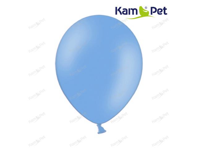 SVĚTLE MODRÝ Nafukovací balónek 27cm pastelový extra pevný