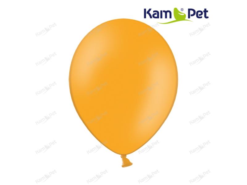 ORANŽOVÝ Nafukovací balónek 27cm pastelový extra pevný