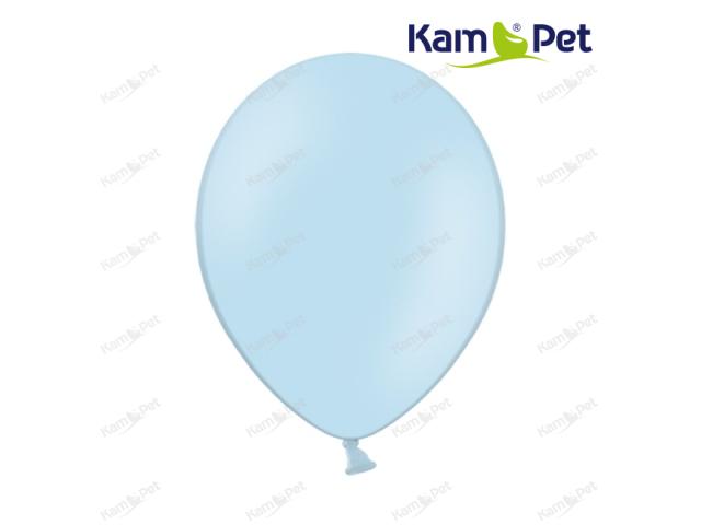 SVĚTLE MODRÝ Nafukovací balónek 13cm pastelový extra pevný