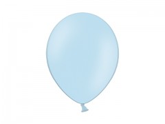 SVĚTLE MODRÝ Nafukovací balónek  13cm pastelový extra pevný