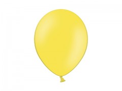 ŽLUTÝ Nafukovací balónek  13cm pastelový extra pevný