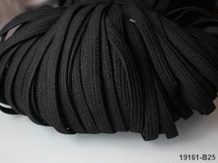 ČERNÁ pruženka guma prádlová 8mm , á 1m