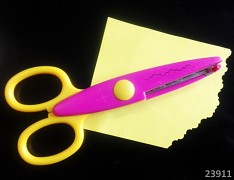 Ozdobné scrapbooking nůžky tvoření s dětmi