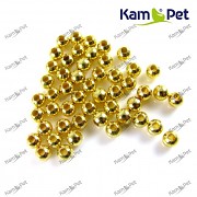 Zlaté korálky kovové kuličky 3mm, á 1ks