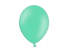 ZELENÝ MINTOVÝ Nafukovací balónek  13cm pastelový extra pevný 