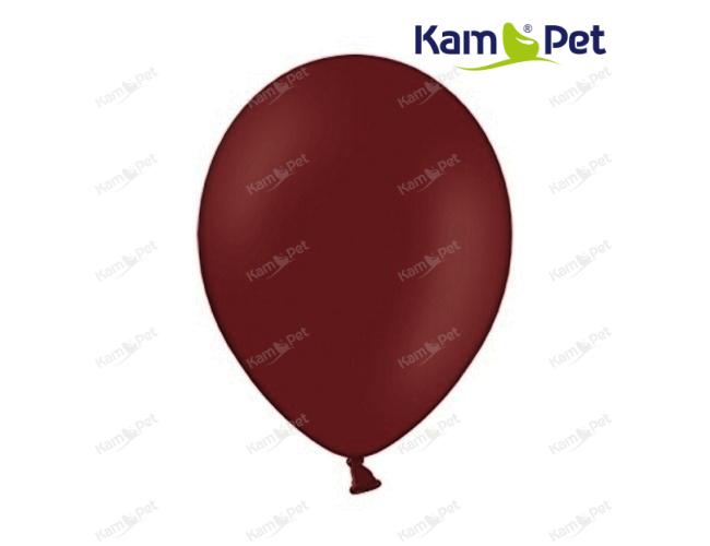 HNĚDÝ Nafukovací balónek 13cm pastelový extra pevný