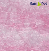 Kupón č. 132 růžový melír samet látka 100% bavlna dovoz Německo