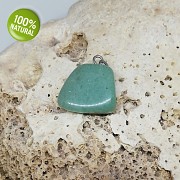 Zelený Jadeit přívěšek/korálek na náhrdelník minerální kámen
