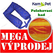 ihned k odeslání - Polohovací had KamPet SLUNCE 1,8m 100% bavlna VYPRODEJ