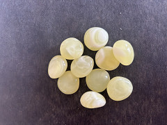 ŽLUTÉ diamanty kamínky svatební 1 bal   