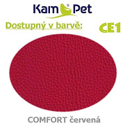 Kupón Tkanina Rins č. 299,tm.červená,53/148cm
