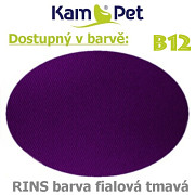 Kupón Tkanina Rins č. 222,tm.fialová,136/66cm