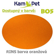 Kupón Tkanina Rins č. 223,oranžová,58/68cm,