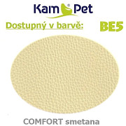 Kupón č. 298 koženka látka čalounická smetana,51/51cm 2ks