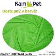 KUPONY Č 256-Látka bavlna plátno ATEST DĚTI,zelená mikro puntík,140/25cm