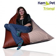 Sedací vak Triangl 140 KamPet Comfort ekokůže 
