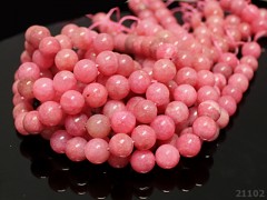 Přírodní minerál rhodochrosit kuličky 10mm, bal. 2ks