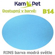 Sedací taburet KamPet Cube 35 RINS barva B14 sv.modrá