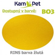 Sedací taburet KamPet Cube 35 RINS barva B03 žlutá