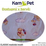 Sedací vak KamPet Relax 140 Classic modří medvídci Sedací vak KamPet Relax 140 Classic růže patchwork Sedací vak KamPet Relax 140 Classic modří medvídci