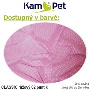 Sedací vak KamPet Relax 140 Classic puntík mikro růžový Sedací vak KamPet Relax 140 Classic limetka Sedací vak KamPet Relax 140 Classic puntík mikro růžový