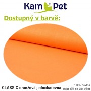 Polohovací polštář KamPet 40/40 Classic oranžový