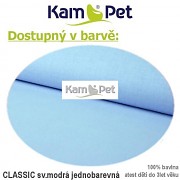 Polohovací lehátko č. 1 KamPet Classic sv.modrý Polohovací lehátko č. 1 KamPet Classic červený Polohovací lehátko č. 1 KamPet Classic sv.modrý